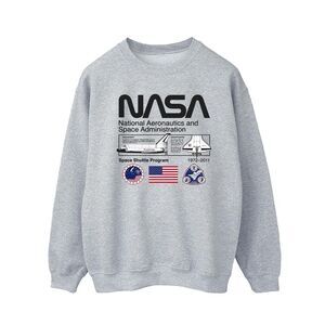 NASA Mens Space Admin Sweatshirt / Sports Grey